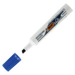 Pennarello Whiteboard Marker Velleda 1791 - punta a scalpello da 3,3 a 4,6mm - astuccio 4 colori - Bic - immagine 3