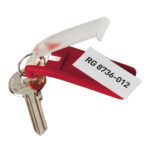 Portachiavi Key Clip - rosso - Durable - conf. 6 pezzi - immagine 3