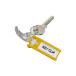 Portachiavi Key Clip - giallo - Durable - conf. 6 pezzi - immagine 2