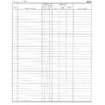 Registro arrivi/partenze - 31 x 24,5cm - 46pg - Edipro - immagine 3
