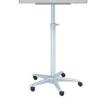 Lavagna portablocco Classic con ruote - 100 x 67,5 cm - bianco - Nobo - immagine 5