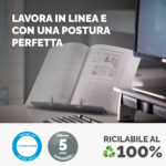Leggio Booklift - formato A4 - silver - Fellowes - immagine 5
