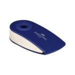 Gomma Sleeve Mini - 55x28x15mm - con custodia protettiva rossa e blu - Faber-Castell - immagine 2