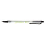 Penna a sfera a scatto ECOlutions - punta 1,0mm  - nero - punta 1,0mm - Bic - conf. 50 pezzi - immagine 2