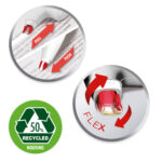 Correttore a nastro Eco Flex Roller - 4,2 mm x 10 mt - Pritt - immagine 2