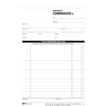 Blocco copia commissioni - 3 copie autoricalcanti - 23 x15 cm - 33 fogli - Edipro - immagine 3