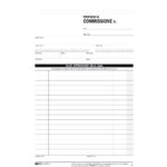 Blocco copia commissioni - 3 copie autoricalcanti - 23 x15 cm - 33 fogli - Edipro - immagine 5