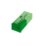 Temperamatite con contenitore - 1 foro - Faber-Castell - conf. 25 pezzi - immagine 4