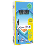 Penna a sfera a scatto Inkjoy 300 RT - punta 1,0mm - nero  - Papermate - immagine 2