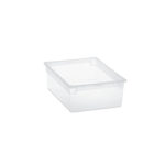 Contenitore multiuso Light Box M - 27,8x39,6x13,2 cm - 12 L - plastica - trasparente - Terry - immagine 2