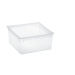 Contenitore multiuso Light Box L - 37,8x39,6x18,5 cm - 23 L - plastica - trasparente - Terry - immagine 2