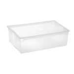 Contenitore multiuso Light Box XL - 57,8x39,6x18,5 cm - 36 L - plastica - trasparente - Terry - immagine 2