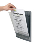 Targa per porte/pareti Click Sign - 14,9 x 5,3 cm - Durable - immagine 2