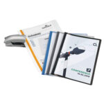 Cartellina per rilegatura Durabind - A4 - PVC - azzurro - Durable - immagine 2
