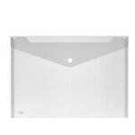 Busta con bottone - 33,5 x 23,5 cm - PP - colori assortiti - Lebez - conf. 5 pezzi - immagine 6