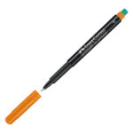Pennarello Multimark universale permanente con gomma - punta fine 0,6mm - astuccio 8 colori - Faber-Castell - immagine 7
