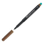 Pennarello Multimark universale permanente con gomma - punta fine 0,6mm - astuccio 8 colori - Faber-Castell - immagine 9