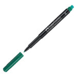 Pennarello Multimark universale permanente con gomma - punta media 1,0mm - astuccio 8 colori - Faber-Castell - immagine 5