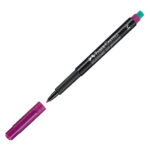 Pennarello Multimark universale permanente con gomma - punta media 1,0mm - astuccio 8 colori - Faber-Castell - immagine 8