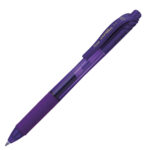 Roller a scatto Energel X BL 107  - punta 0,7mm - astuccio 4 colori assortiti - Pentel - immagine 2