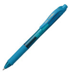 Roller a scatto Energel X BL 107  - punta 0,7mm - astuccio 4 colori assortiti - Pentel - immagine 5