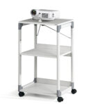Carrello System - per videoproiettore - con ruote - 3 ripiani - 50,8 x 43,2 x 88,2 cm - grigio - Durable - immagine 3