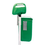 Palo zincato - per gettacarte Classic - 120 cm - Medial - immagine 2