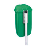 Palo zincato - per gettacarte Classic - 120 cm - Medial - immagine 3