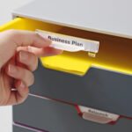 Cassettiera Varicolor - 28 x 35,6 x 29,2 cm - 5 cassetti - Durable - immagine 3