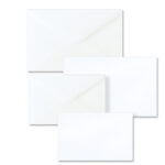Taschetta 10 biglietti + 10 buste - Dalmazia - 9 x 14 cm - bianco - Rex Sadoch - immagine 2