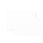 Scatola 100 biglietti + 100 buste - Bristol - bianco - 9 x 14 cm - Rex Sadoch - immagine 2