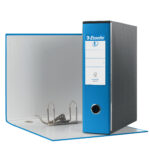 Registratore Eurofile G53 - dorso 8 cm - commerciale 23 x 30 cm - blu vivida - Esselte - immagine 2