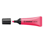 Evidenziatore stabilo Neon - punta a scalpello - tratto da 2,0-5,0mm - colore fucsia - Stabilo - immagine 2