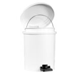 Pattumiera a pedale Ruf - PP - 3 L - diametro 17,5 cm - altezza 21 cm - bianco - Medial - immagine 2