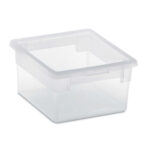 Contenitore multiuso Light Box S/2 - 17,8x20,4x10 cm - 2,5 L - plastica - trasparente - Terry - immagine 2