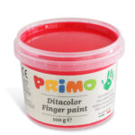 Ditacolor colori a dita - 100ml  - c/pennello - Primo - valigetta 6 colori - immagine 8