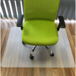 Tappeto Chair Mat salvapavimenti - 90 x 120 cm - vinile - trasparente - Velcoc - immagine 2