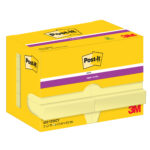 Blocco foglietti Super Sticky - 622-12SS-CY - 47,6 x 47,6 mm - giallo Canary - 90 fogli - Post-it - immagine 2