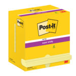 Blocco foglietti Super Sticky - 655-12SS-CY - 76 x 127 mm - giallo Canary - 90 fogli - Post-it - immagine 2