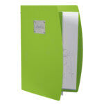 Portamenù Rio - 1 inserto doppio incluso - A4 - 24 x 34 cm - verde - Securit - immagine 2