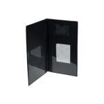 Portaconto Basic - 23,7 x 12,5 cm - PVC - nero - Securit - immagine 3