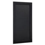 Lavagna Woody - cornice nera - 20 x 40 cm - Securit - immagine 2