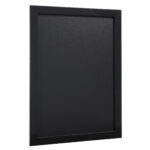Lavagna Woody - cornice nera - 30 x 40 cm - Securit - immagine 2