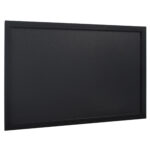 Lavagna Woody - cornice nera - 40 x 60 cm - Securit - immagine 2