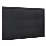 Lavagna Woody - cornice nera - 60 x 80 cm - Securit - immagine 2