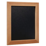 Lavagna Woody - teak - 20 x 24 cm - Securit - immagine 2