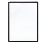 Pannelli di ricambio Sherpa per leggii Vario - nero - Durable - conf. 5 pezzi - immagine 2