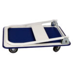 Carrello portatutto PZS150 - pieghevole - 74 x 48 x 83 cm - portata massima 150 kg - bianco/blu - Serena Group - immagine 2