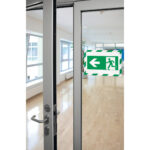 Cornice Duraframe Security - adesiva - pannello magnetico - A4  (21 x 29,7 cm) - verde/bianco - Durable - immagine 7