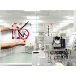 Cornice Duraframe Security - adesiva - pannello magnetico - A4  (21 x 29,7 cm) - rosso/bianco - Durable - immagine 6